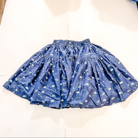 Handmade Floral Mini Skirt SZ-S - Picture 1 of 5